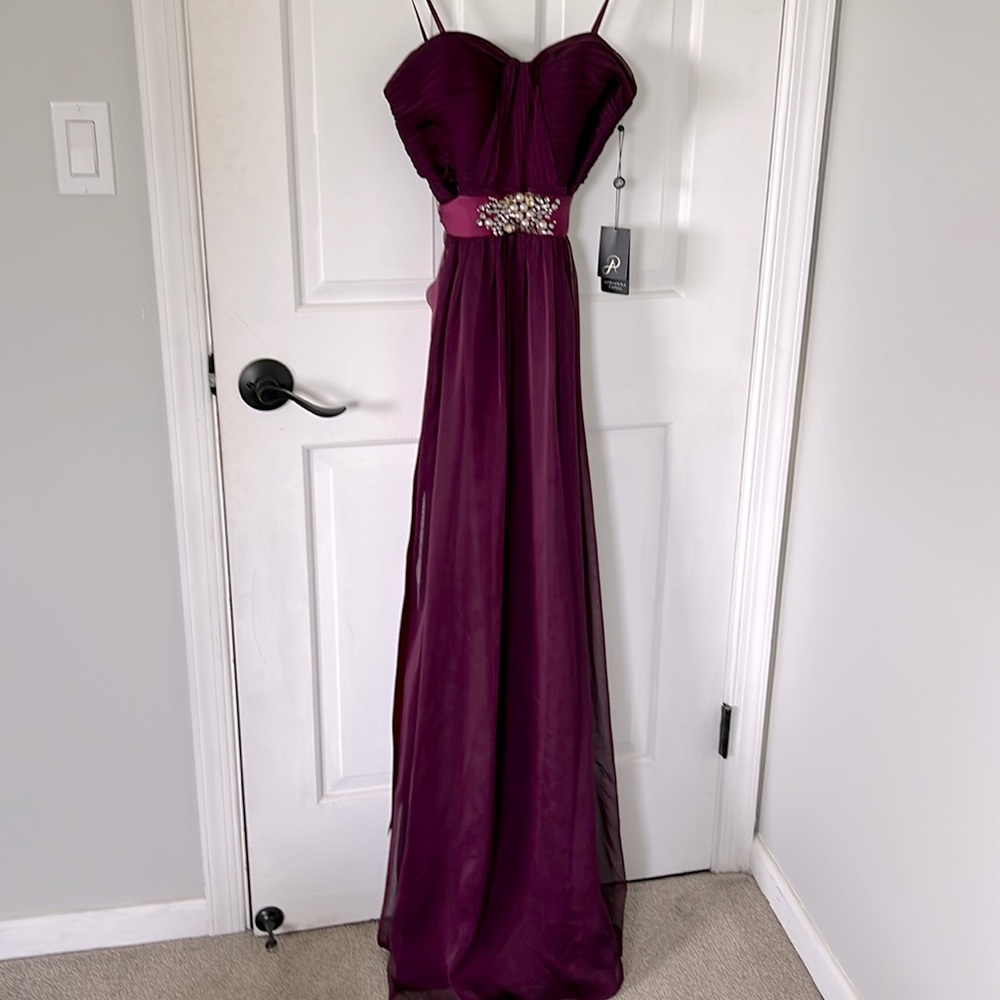 Adrianna Papell Strapless Formal Dress Style 091900710